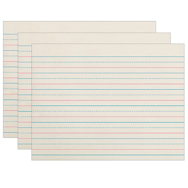 Zaner-Bloser Zaner-Bloser™ Newsprint Handwriting Paper, 10.5x8, 500 Shts/Pk, PK3 ZP2609 - main